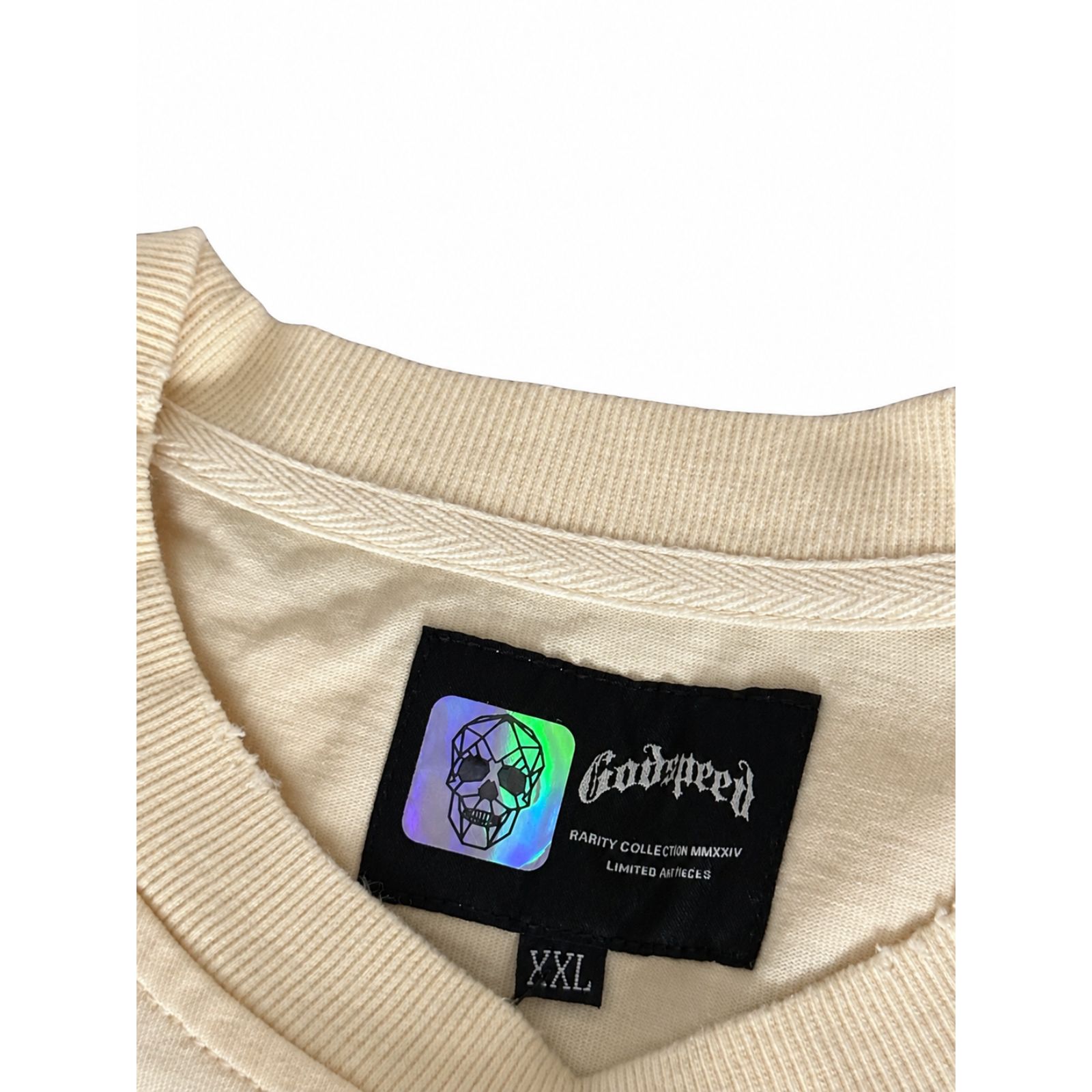 Godspeed 'Steel Sharpens Steel' Sleeveless Tee Rarity Collection Bone Xxl — image 8 of 8